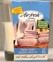 Air fresh bougie parfumée lessive fraiche 85g