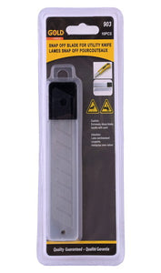 Gold lames pour couteau utilitaire pk10