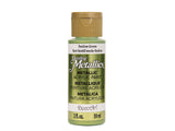 Decoart peinture métallique vert festif 2oz