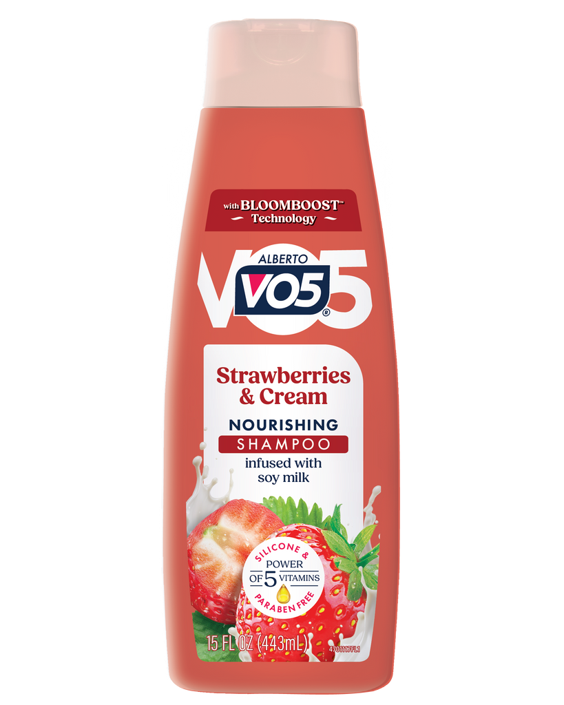 V05 shampoing pour cheveux fraise et crème 443ml