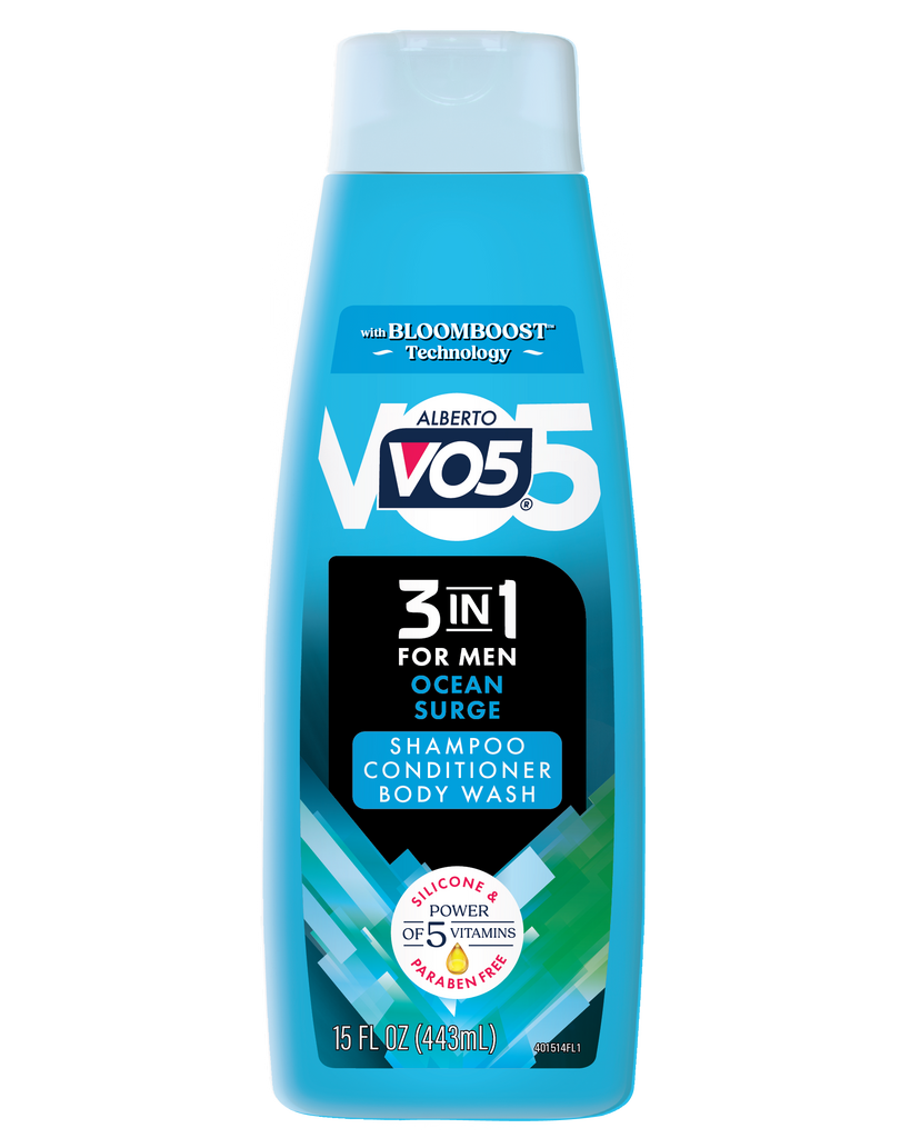 V05 shampoing 3 en 1 ocean 443ml