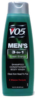 V05 shampoing énergie frais 3en1 443ml