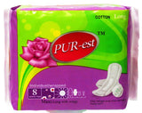 Pur-est serviettes sanitaire maxi longue pk8