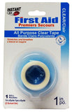 Instant Aid bande adhésive claire 2.5cmx4.5m