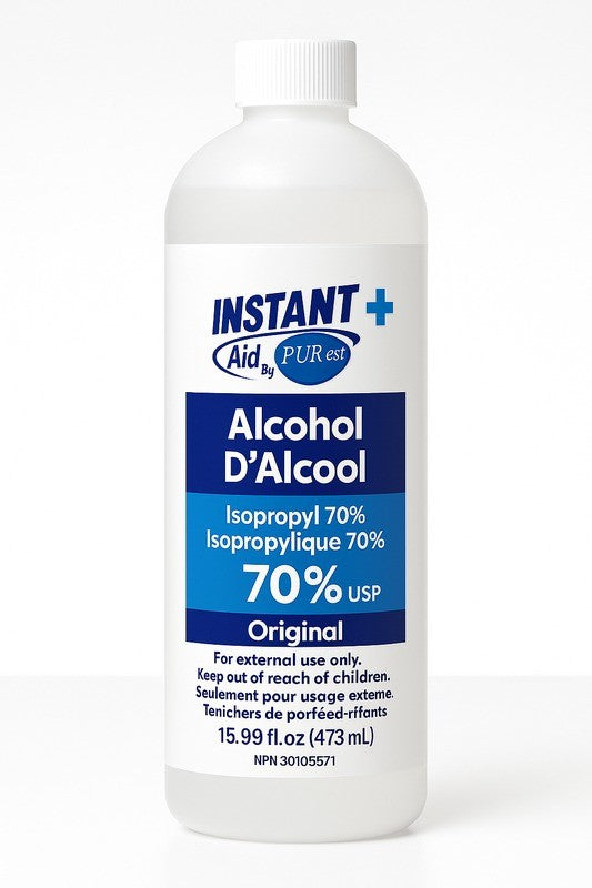 Instant aid alcool isopropylique 70% 473ml