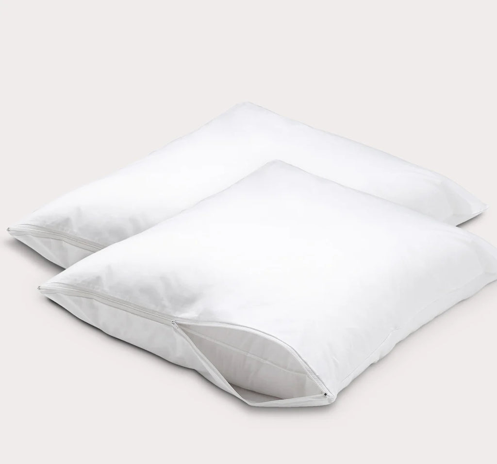 Ensemble de 2 protecteurs en PVC pour oreiller
