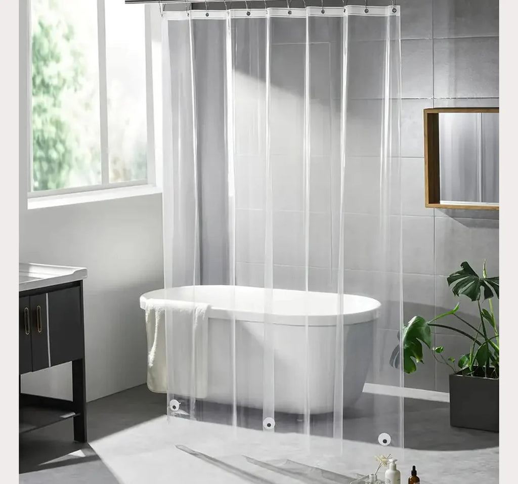 Rideau de douche aimanté 70x72"