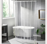 Rideau de douche aimanté 70x72"