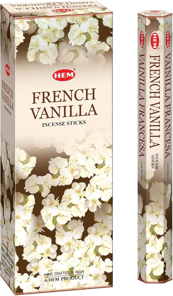 Hem encens vanille française pk20 - Dollar Royal