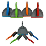 Balai brosse avec porte-poussière