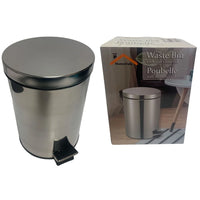 Poubelle en acier inoxydable 5L