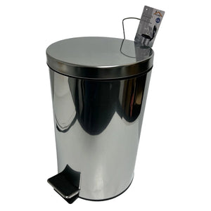 Poubelle en acier inoxydable 12L