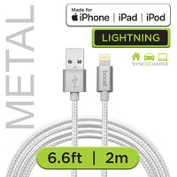 Boost cable tressé certifié USB à Lightning 6pi