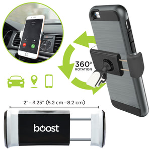 Boost support pour téléphone universel pour grilles d'aérations