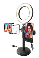 Boost support pour téléphone avec anneau LED