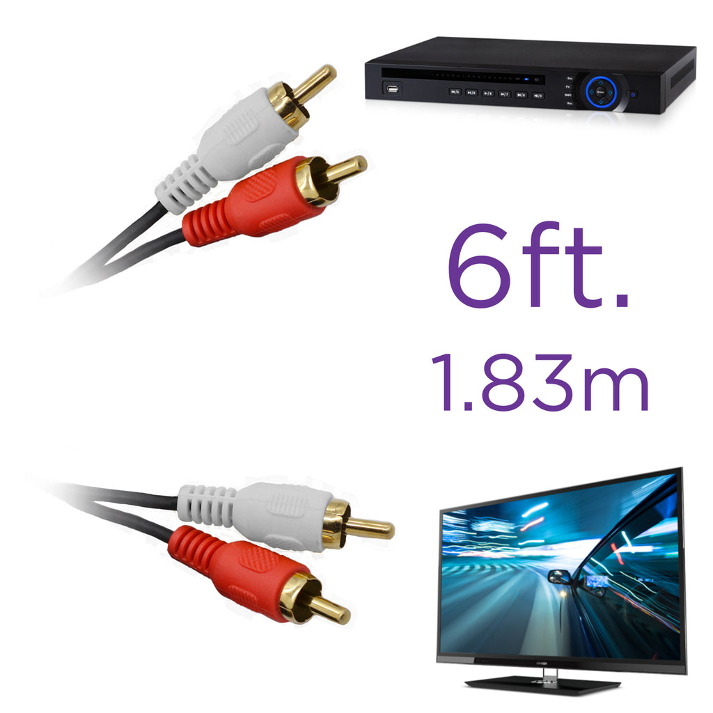 Elink cable RCA à fiche RCA 6 pieds