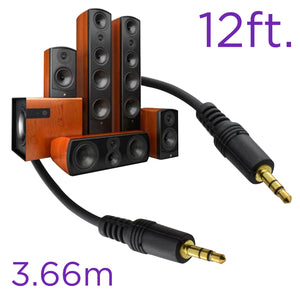 Elink cable audio 3.5mm à 3.5mm de 12 pieds
