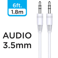 Elink cable audio 3.5mm à 3.5mm de 6 pieds