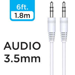 Elink cable audio 3.5mm à 3.5mm de 6 pieds