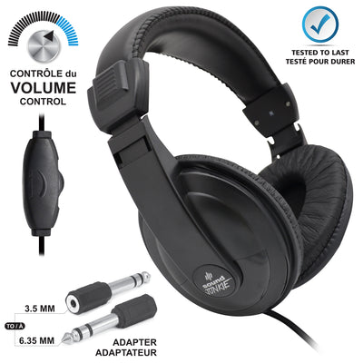 Sound junkie écouteur stereo avec adapteur 6.35mm