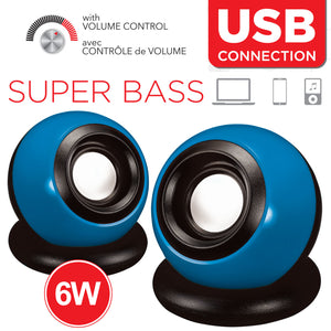 Escape haut-parleur stereo super-bass 6W