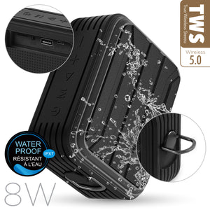 Escape haut-parleur sans fil stereo résistant à l'eau