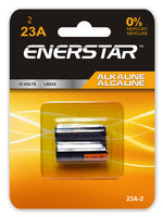 Piles Alcaline 12V LR23A pk2 (inclus 0.20$ ecofrais)