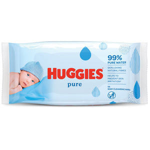 Huggies lingettes pour bébé pure 56 feuilles - Dollar Royal