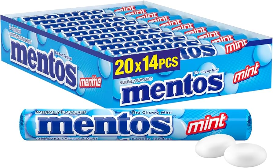 Mentos menthe 37g