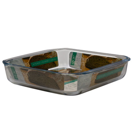 Plat de cuisson en verre 1.8L