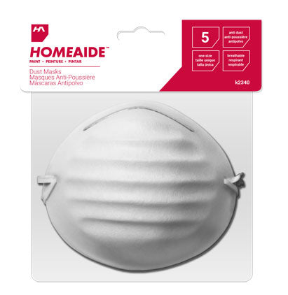 Homeaide masques contre la poussière pk5