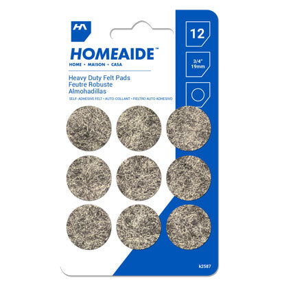 Protège plancher en feutre 3/4" pk12