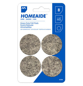 Protège plancher en feutre 1 1/8" pk8