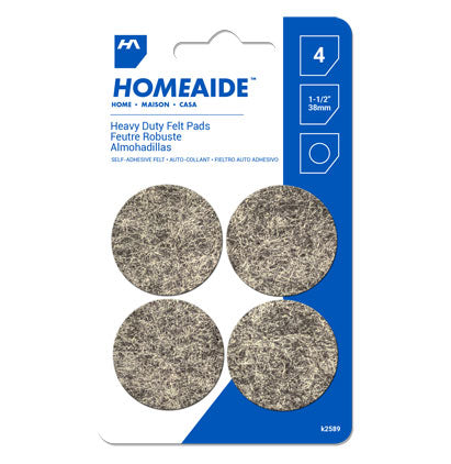 Feutre protecteur 1.5" pk4