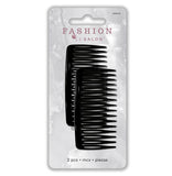 Pince peignes noir 2pc