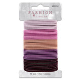 Élastique pour cheveux mix 40pcs