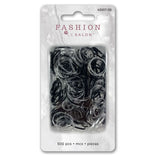 Élastiques mini noir et transparent pk500