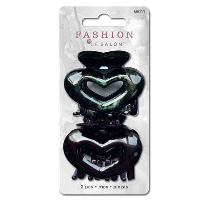 Pinces à cheveux en coeur pk2