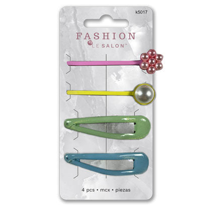 Barrettes à cheveux pk4