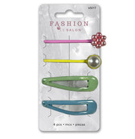 Barrettes à cheveux pk4