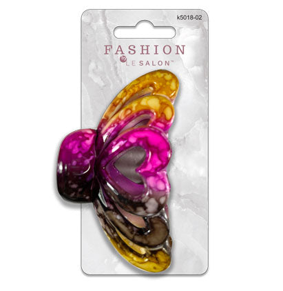 Pince pour cheveux colorées