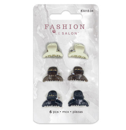 Pinces pour cheveux 6pcs