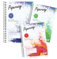 Paperway Cahier quadrillé 80 pages