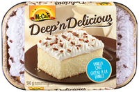Mccain gâteau à la vanille 510g