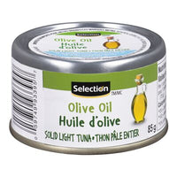 Selection thon pâle émietté dans l'huile d'olive 85g