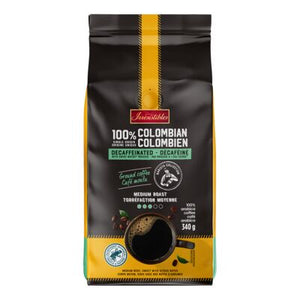 Irresistible café moulu colombien décaféiné 340g
