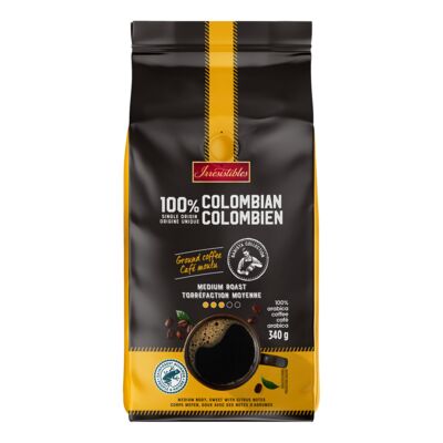 Irresistible café moulu colombien 340g