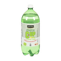 Selection boisson gazeuse citron-lime diète 2l