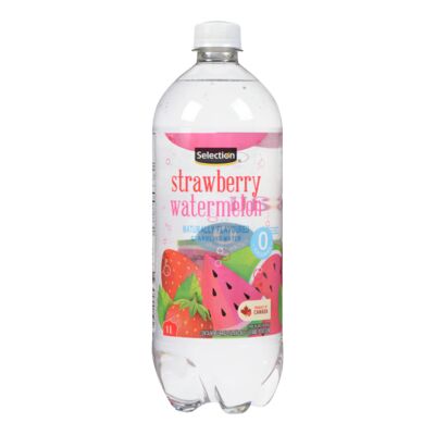 Selection eau pétillante fraises et melons 1l