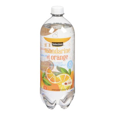 Selection eau pétillante mandarines et oranges 1l